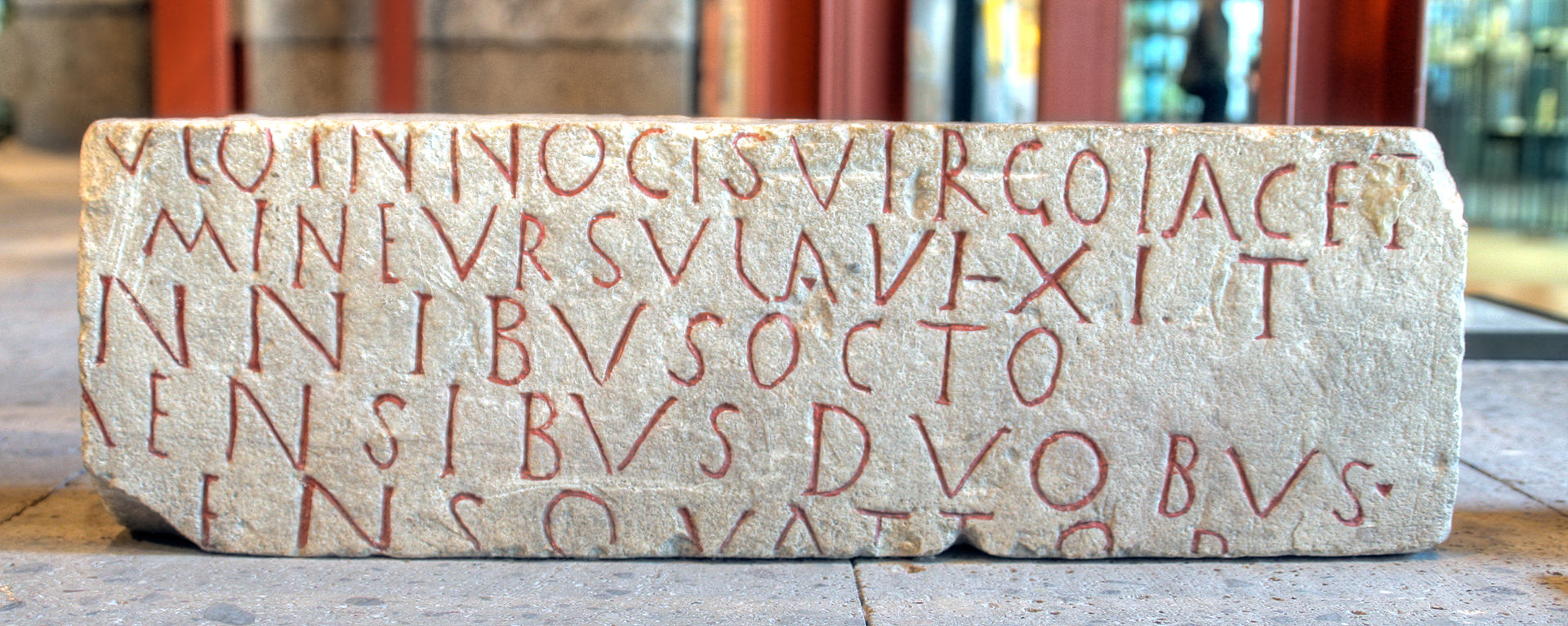 Pietra tombale di Sant'Orsola