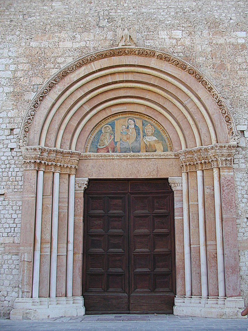 Porta Santa Basilica di Santa Maria di Collemaggio
