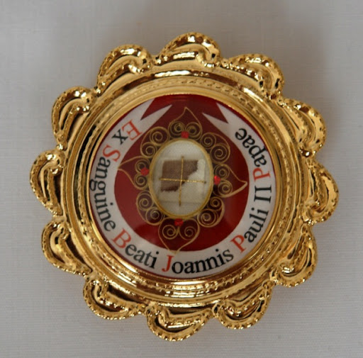 Reliquia San Giovanni Paolo II