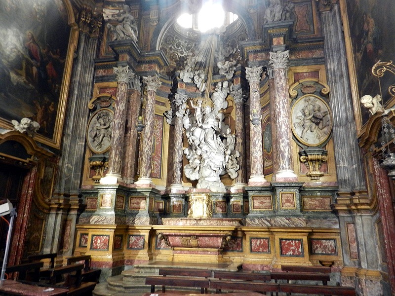 Statua San Giuseppe col Bambino