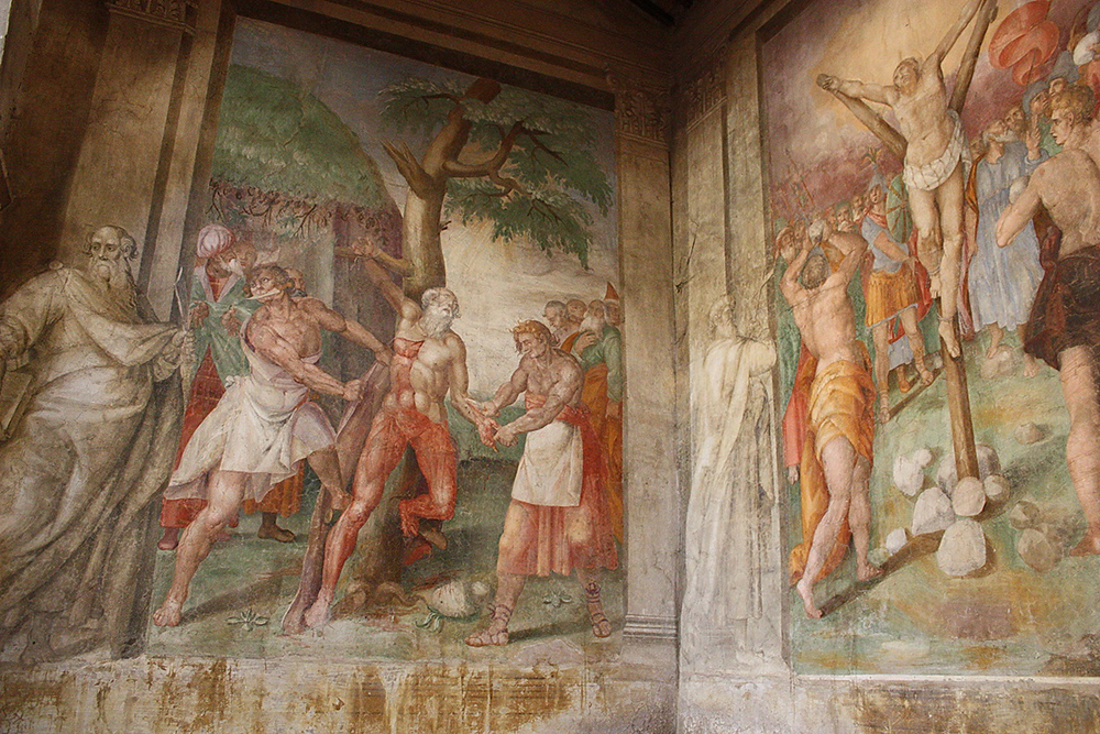 Affreschi Basilica dei Santi Nereo e Achilleo