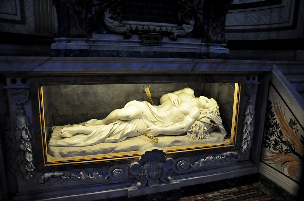 Statua di San Sebastiano