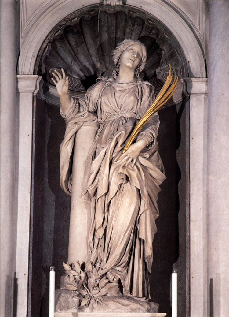 Statua di Santa Bibiana