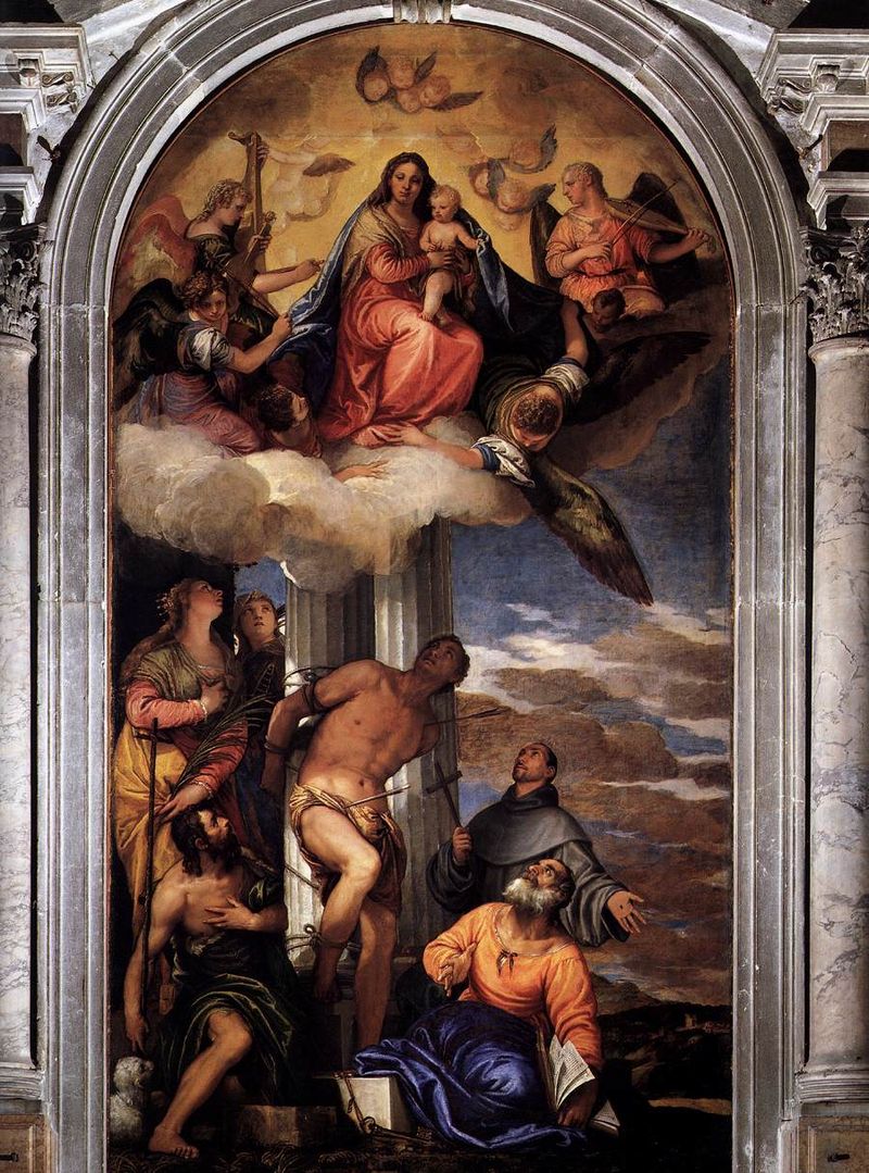 Vergine e i Santi Paolo Veronese