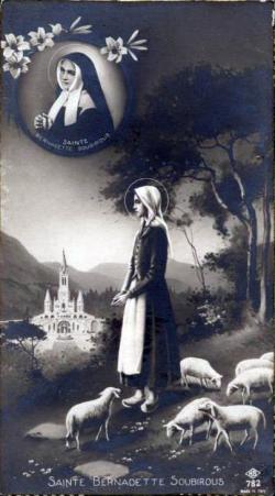 Santino di Santa Bernardetta Soubirous