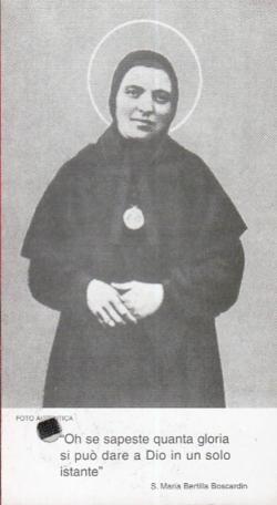 Santa Maria Bertilla Boscardin